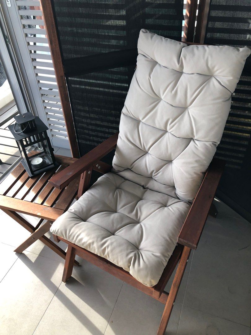 Ikea wooden reclining chair cheap