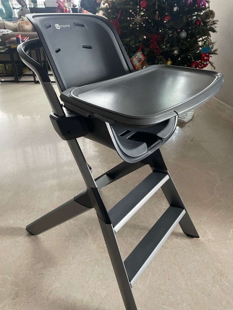 4moms high hotsell chair black
