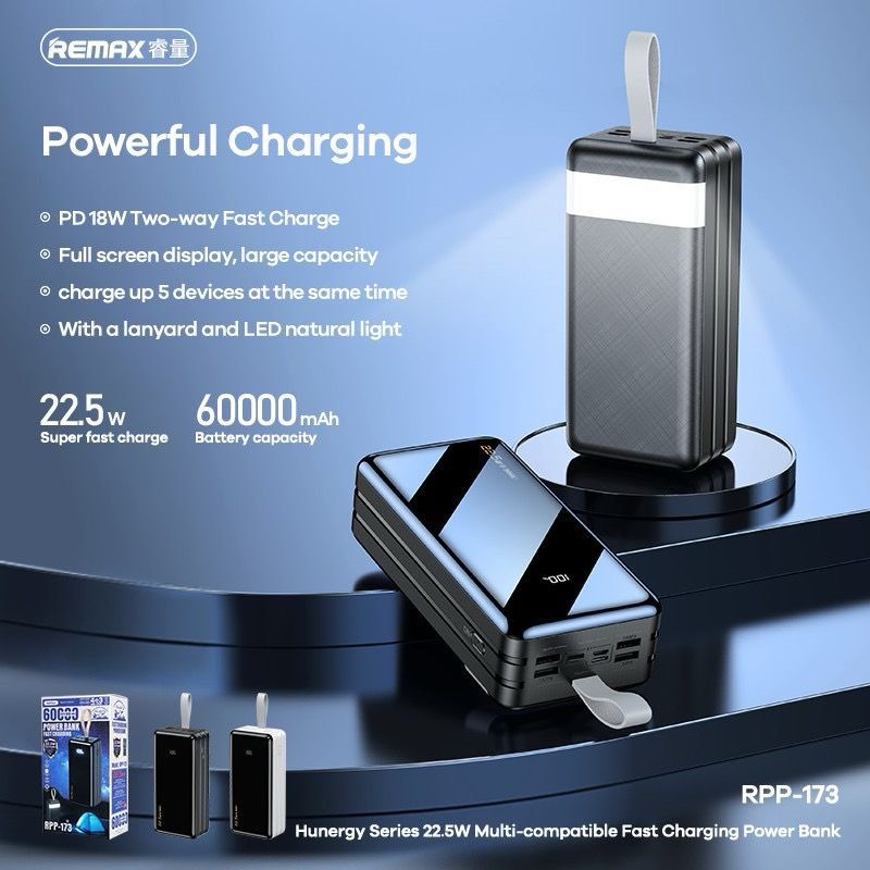 60000 (60K) MAH REMAX FAST CHARGING POWERBANK, Mobile Phones & Gadgets ...