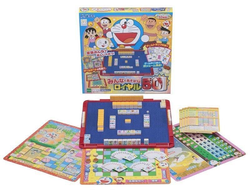 全新未開封 多啦A夢 多啦A夢 叮噹 Doraemon Let's Play Together Royal 50 桌遊 麻雀 麻將 ...