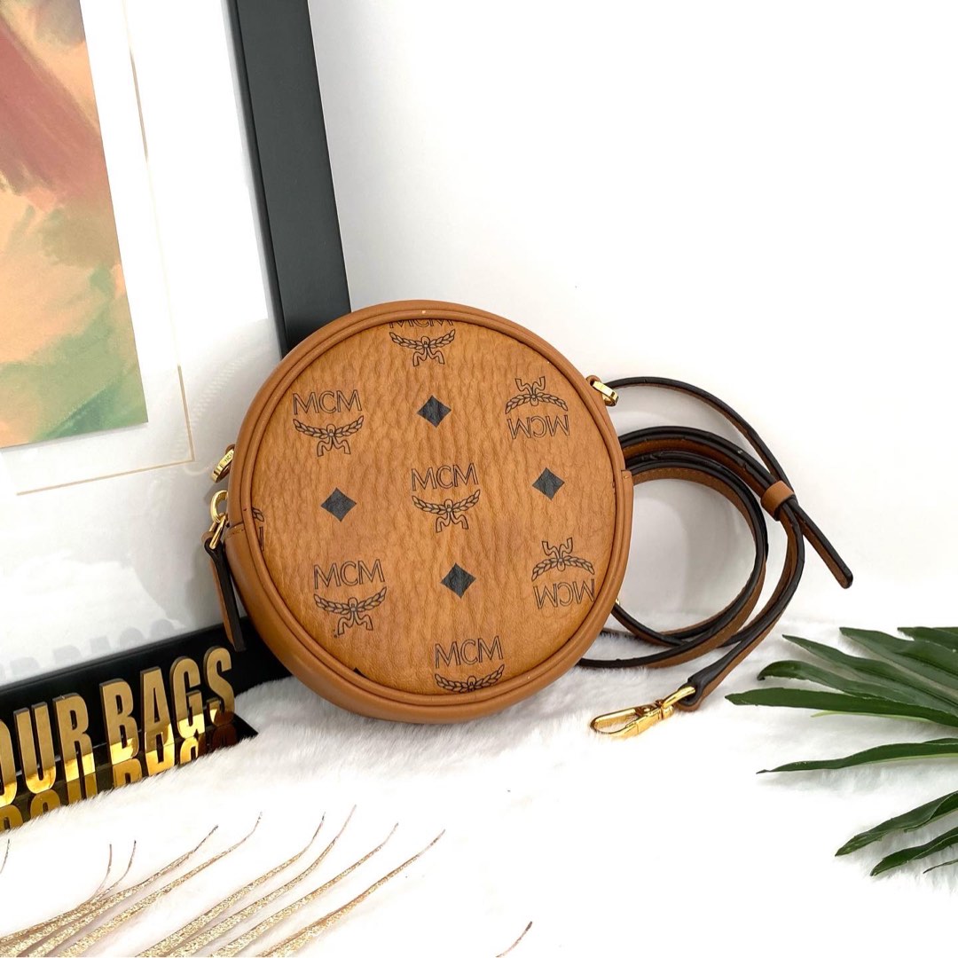 Mcm heritage tambourine bag shop