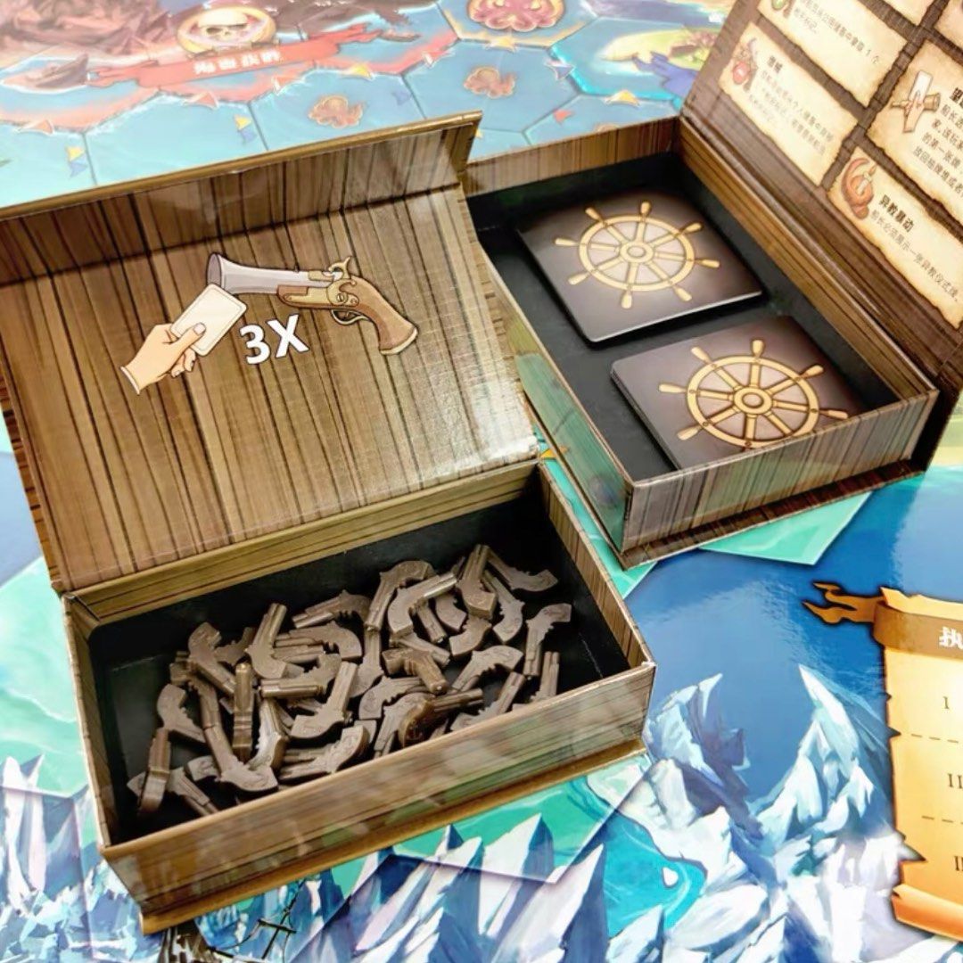 全新包郵) Feed the Kraken|險惡疑航|險惡迷航|七大奇蹟|7 Wonders, 興趣及遊戲, 玩具& 遊戲類- Carousell