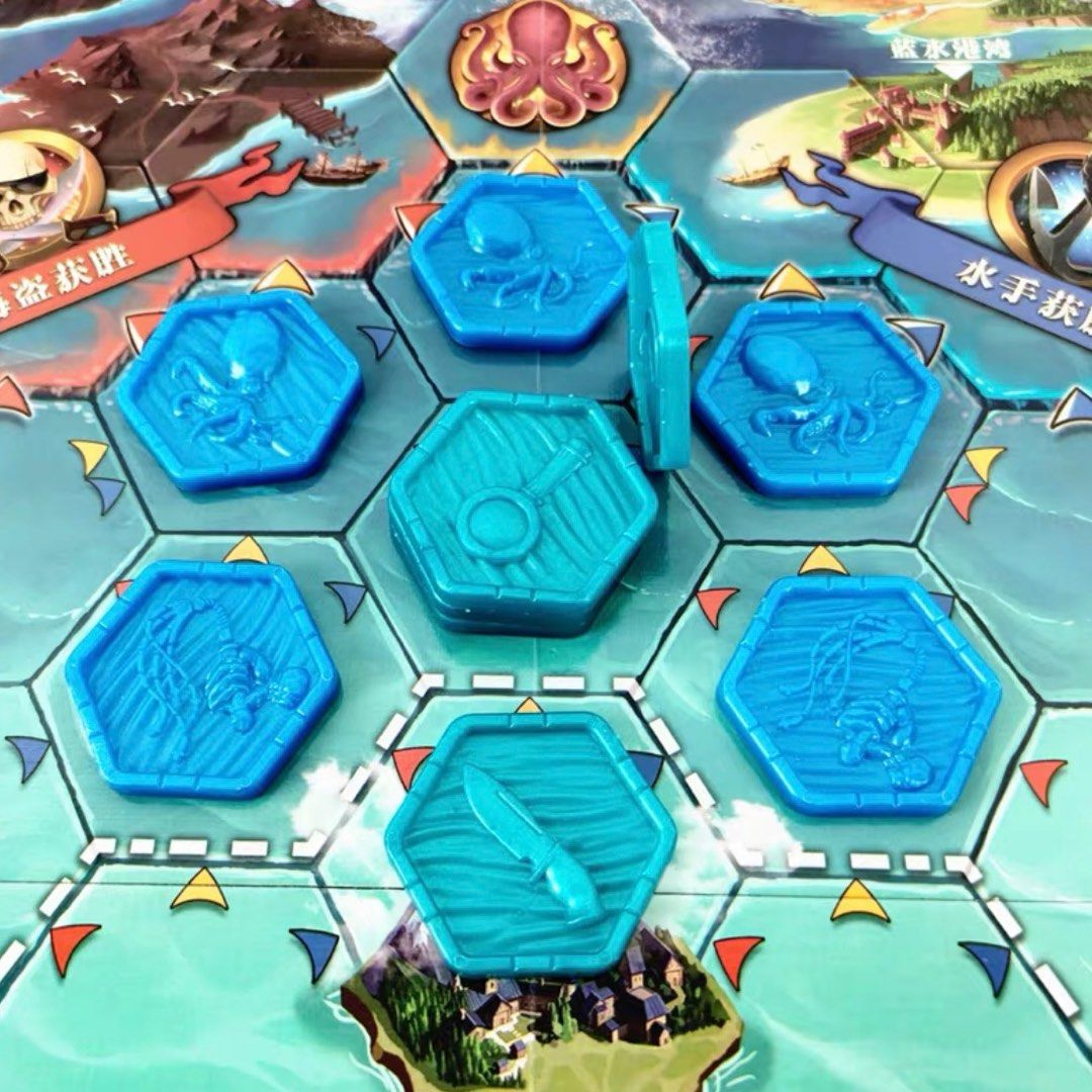 全新包郵) Feed the Kraken|險惡疑航|險惡迷航|七大奇蹟|7 Wonders, 興趣及遊戲, 玩具& 遊戲類- Carousell