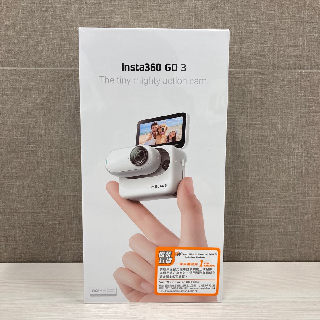 当店限定販売 新品未開封 Insta360 128GBの通販 GO ポン 3 go3 GO ...