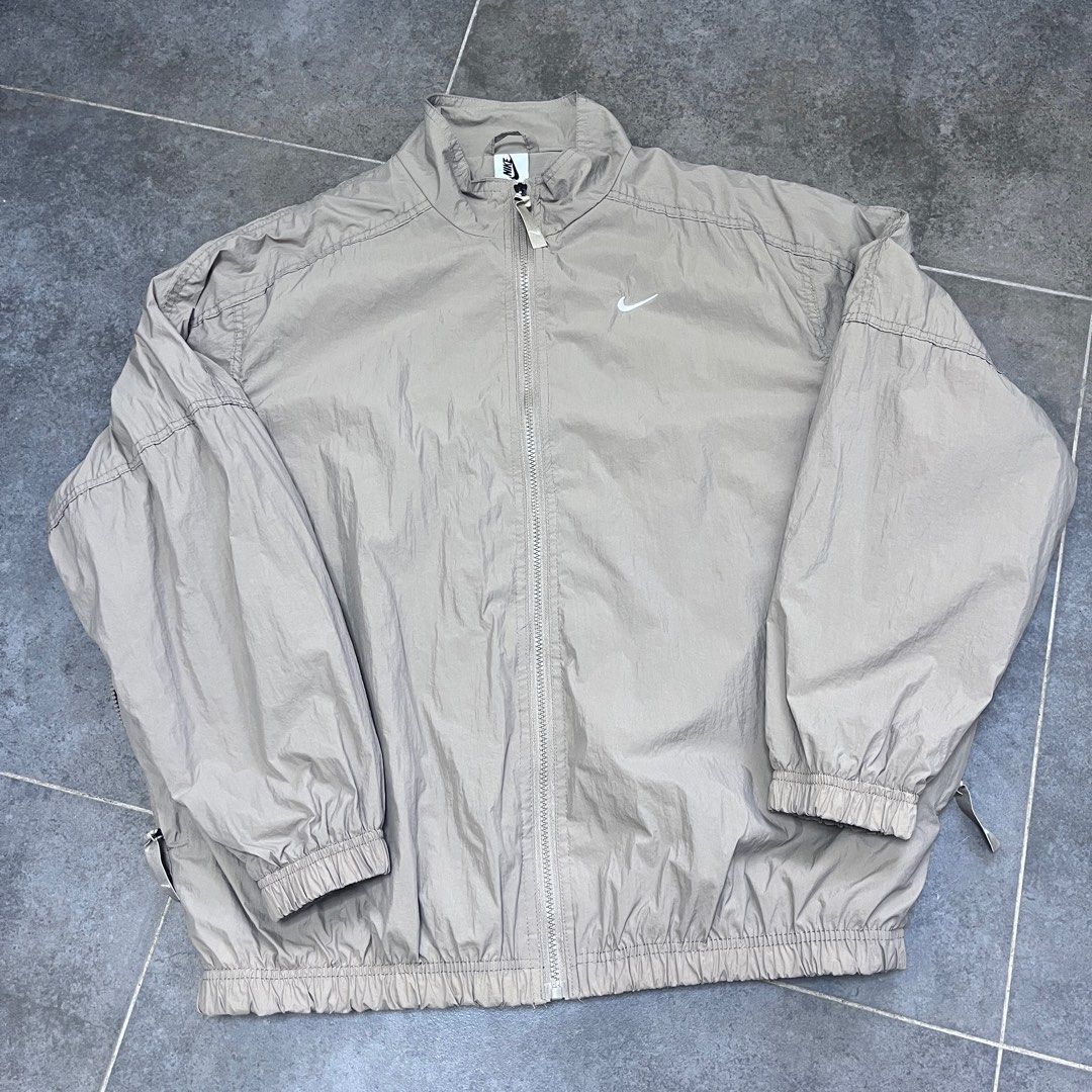 Nikelab track store jacket grey