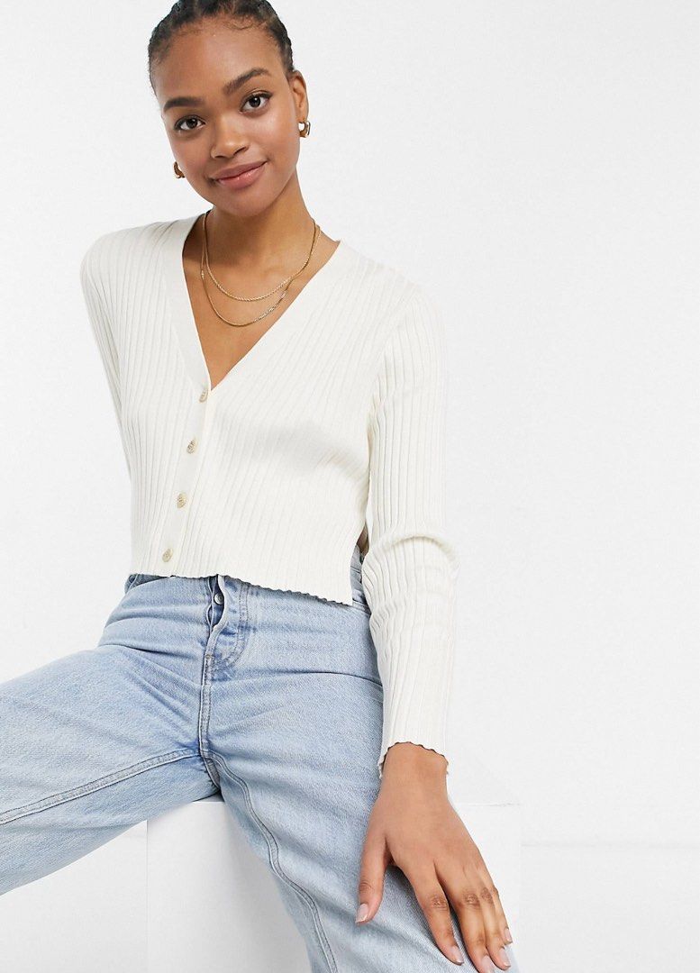 And other stories cropped cardigan clearance