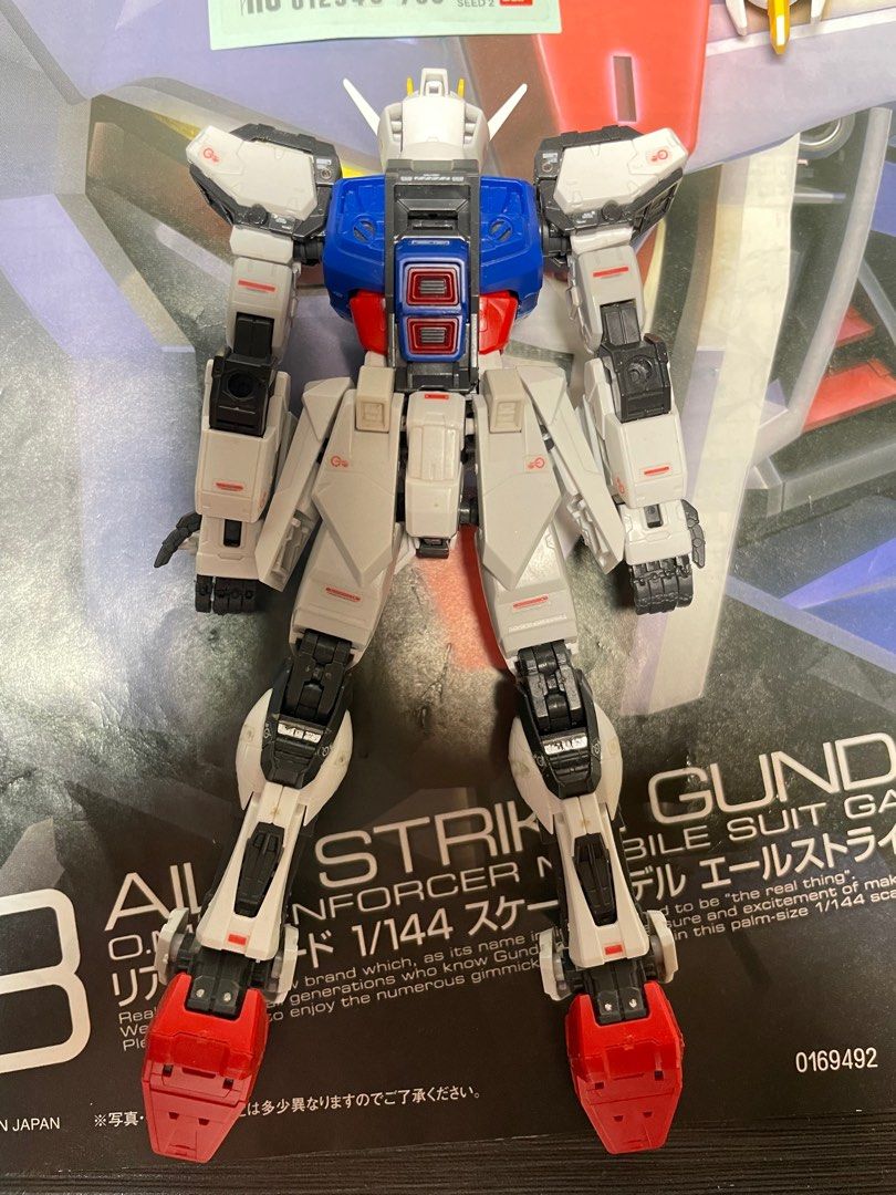 高達模型 RG 1:144 機動戰士 特種計劃 Gundam Seed Seed 突擊高達 翔翼型 已砌 素組, 興趣及遊戲, 玩具 & 遊戲 ...