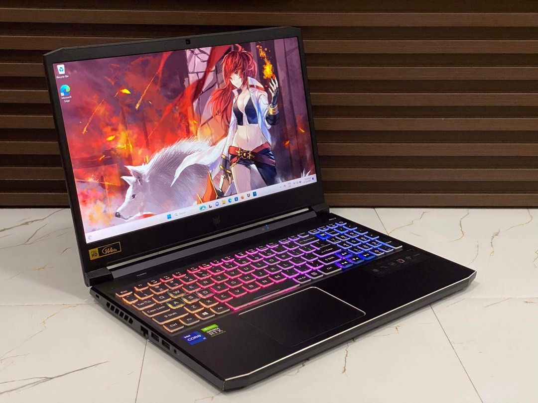 ACER PREDATOR HELIOS 300 (PH-315-54-70BF) (Category: Laptops & Notebooks) located in Valenzuela. Submitted by dropcee (Listing ID 1274629913, Image 3). Description: ACER PREDATOR HELIOS 300 (PH-315-54-70BF) i7 11th Gen 144Hz 16GB RAM 512SSD RTX 3050 Ti 4GB GDDR6 VRam✨ Quick specs: ▫️Windows 11 Home SL 64bit ▫️11th Gen Intel Core i7-11800H 16 CPUs 2.3GHz ▫️16GB of RAM 3200Mhz ▫️512GB PCle NvMe SSD ▫️Intel UHD Graphics ▫️Nvidia GeForce RTX 3050 Ti 