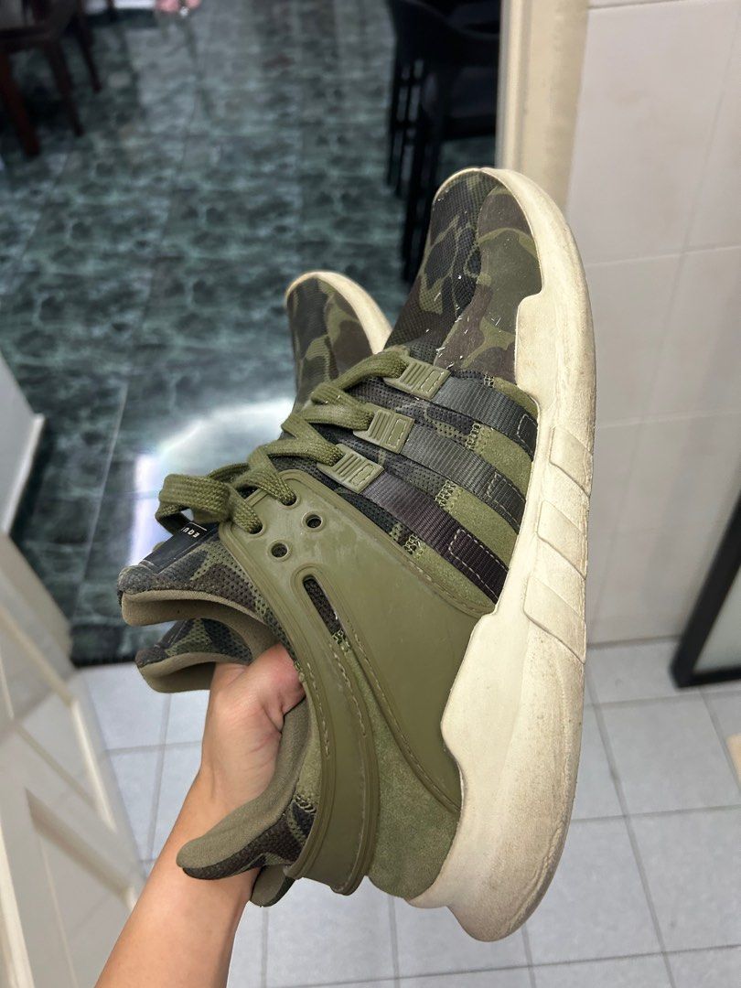 Adidas originals eqt sales support adv olive black