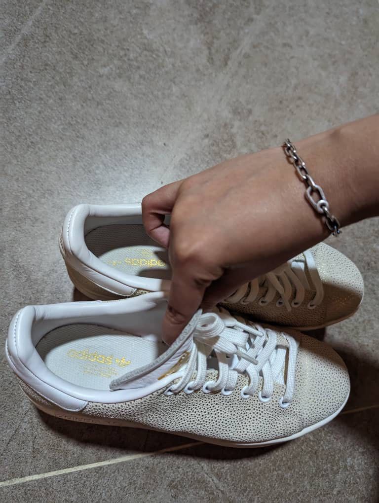 Adidas Stan Smith White Gold