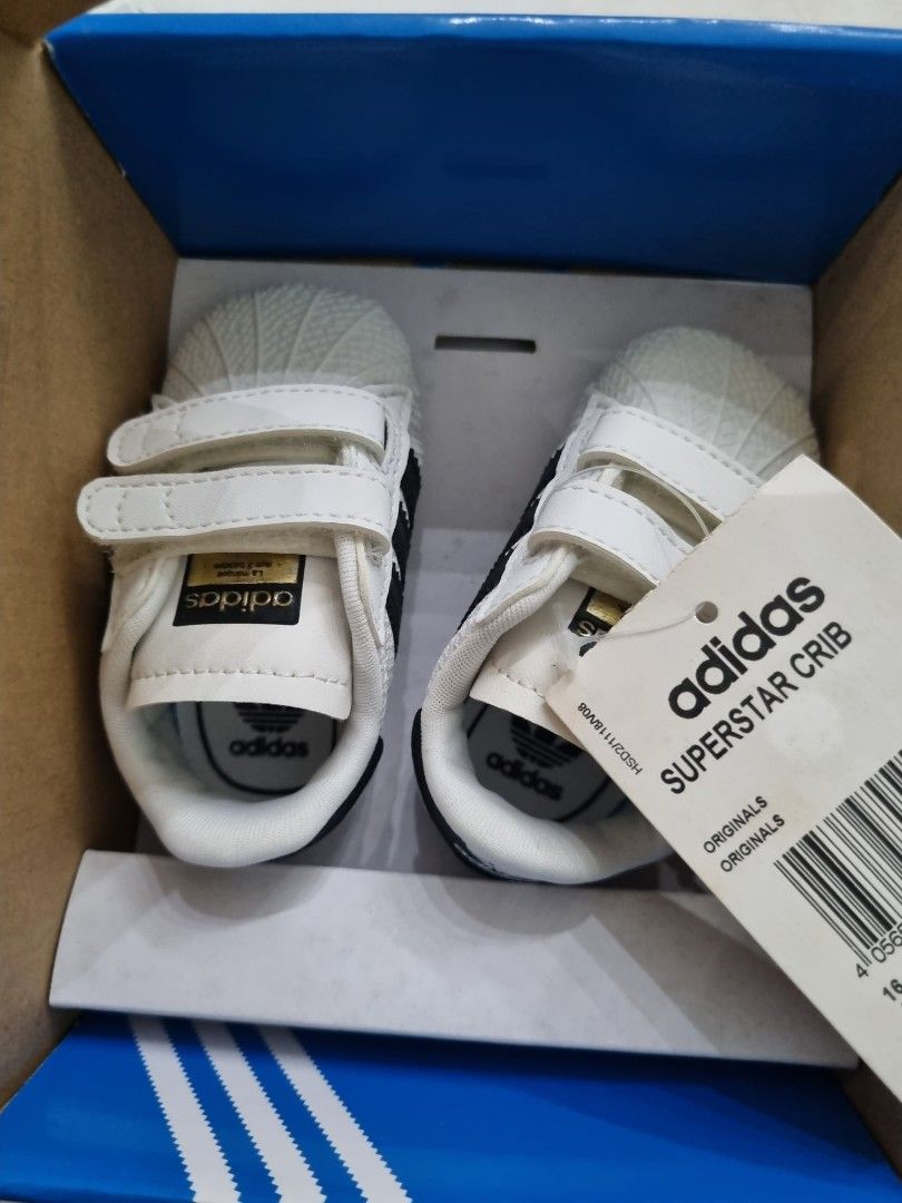 Adidas originals best sale superstar crib