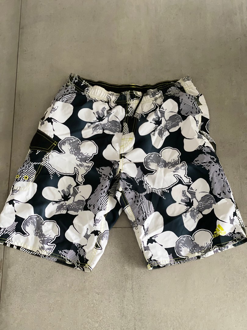 Mens black cheap adidas swim shorts