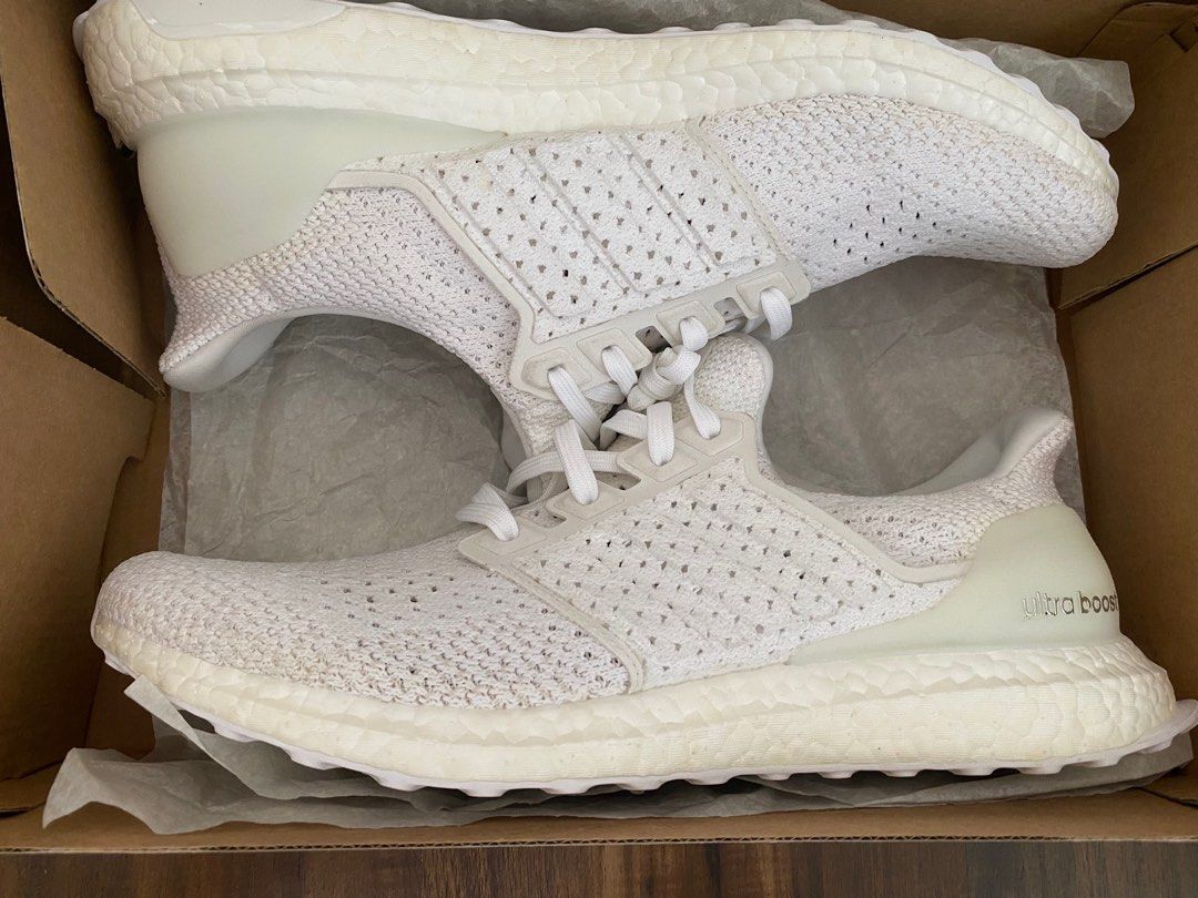 Adidas Ultraboost Clima triple white size 12 Men s Fashion