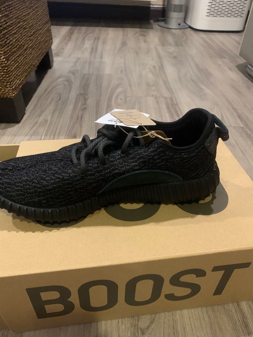 Adidas Yeezy Boost 350 pirate black 2023 Men s Fashion Footwear