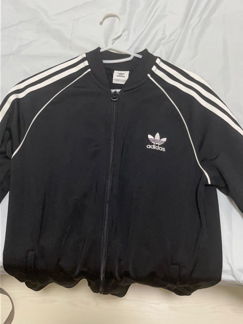 Adidas zip jacket discount