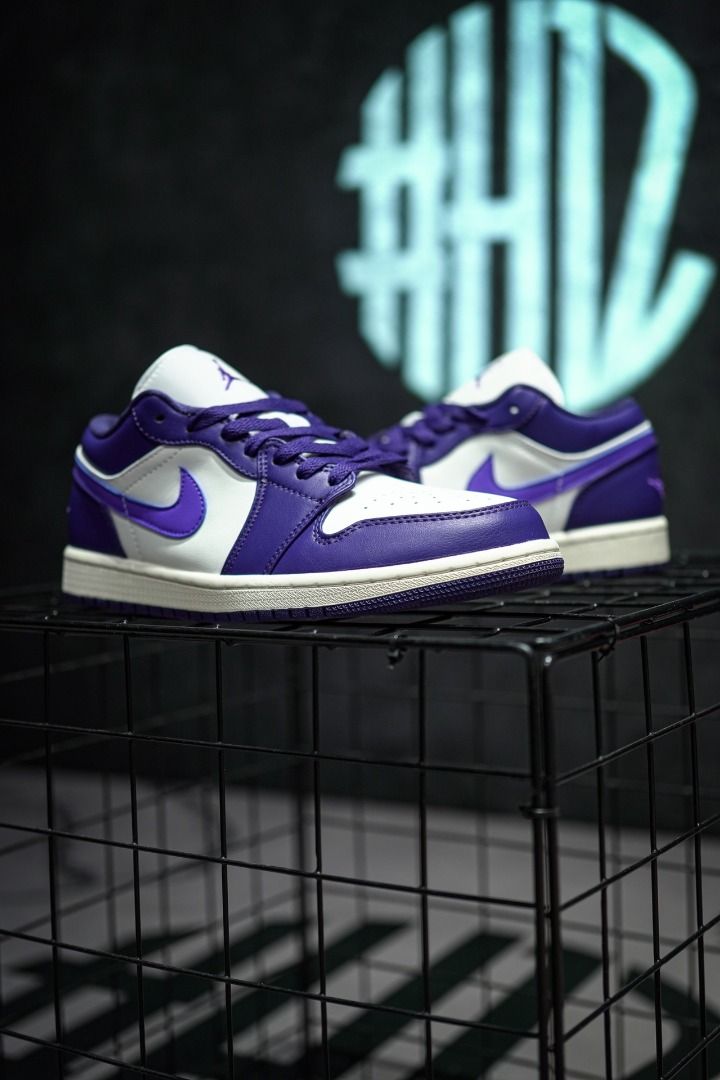 Purple low outlet tops