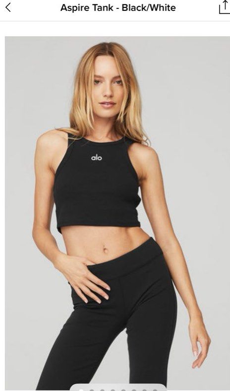 Alo Yoga Aspire Tank - Pride Collection, Women's Fashion, Activewear on  Carousell