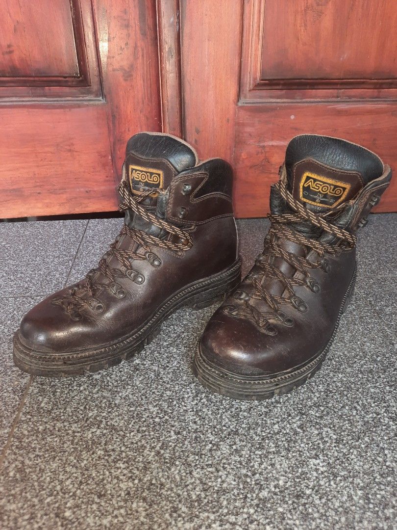 ASOLO TPS 520 GTX MENS WIDE FIT HIKING BOOTS Fesyen Pria Sepatu