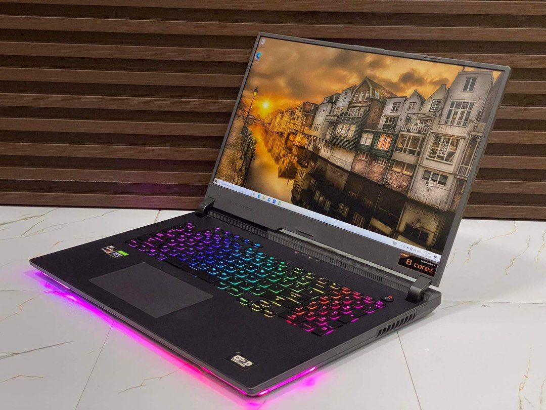 ASUS ROG STRIX G17 (G713QM) (Category: Laptops & Notebooks) located in Valenzuela. Submitted by dropcee (Listing ID 1274630070, Image 2). Description: ASUS ROG STRIX G17 (G713QM) AMD RYZEN 7 5800H w/ RADEON GRAPHICS 144Hz 32GB RAM 2TB NvMe SSD RTX 3060 6GB GDDR6 VRam✨ Quick specs: ▫️Windows 10 Home SL 64bit ▫️AMD RYZEN 7 5800H w/ Radeon Graphics 20 CPUs 2.3GHz ▫️32GB RAM DDR4 3200Mhz ▫️1TB PCle NvMe SSD ▫️1TB PCIe NvMe SSD ▫️AMD Radeon (TM) Graph