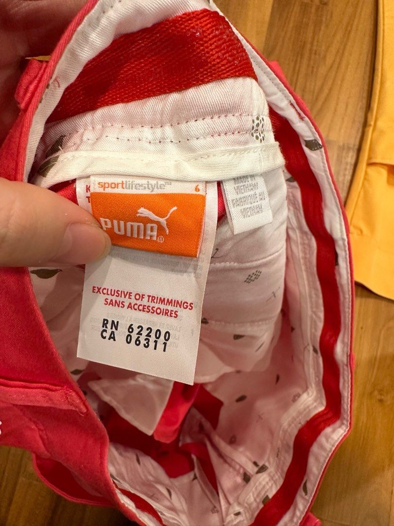 Puma orange clearance golf pants