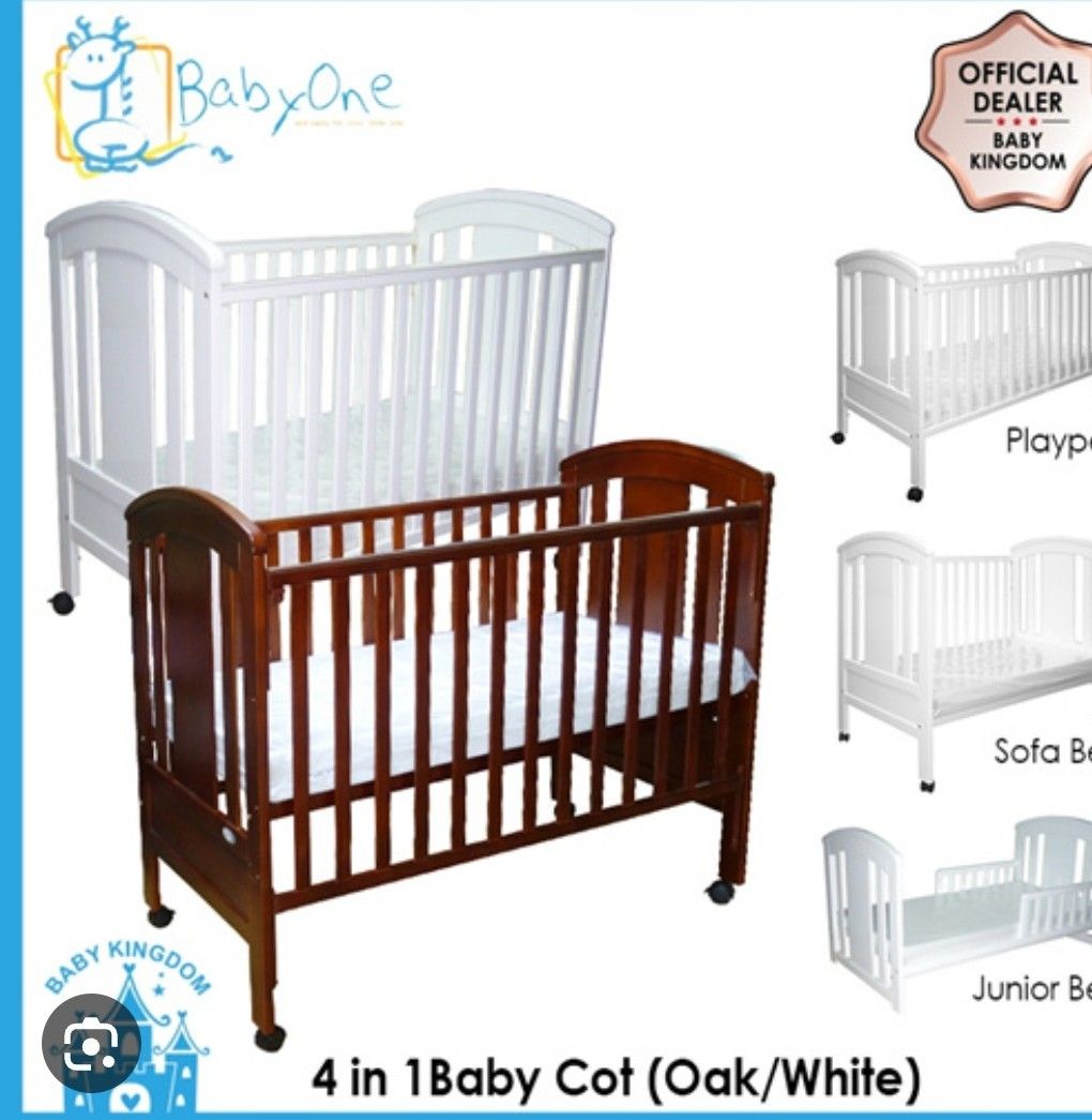 Babyone 4 in 1 Baby Cot