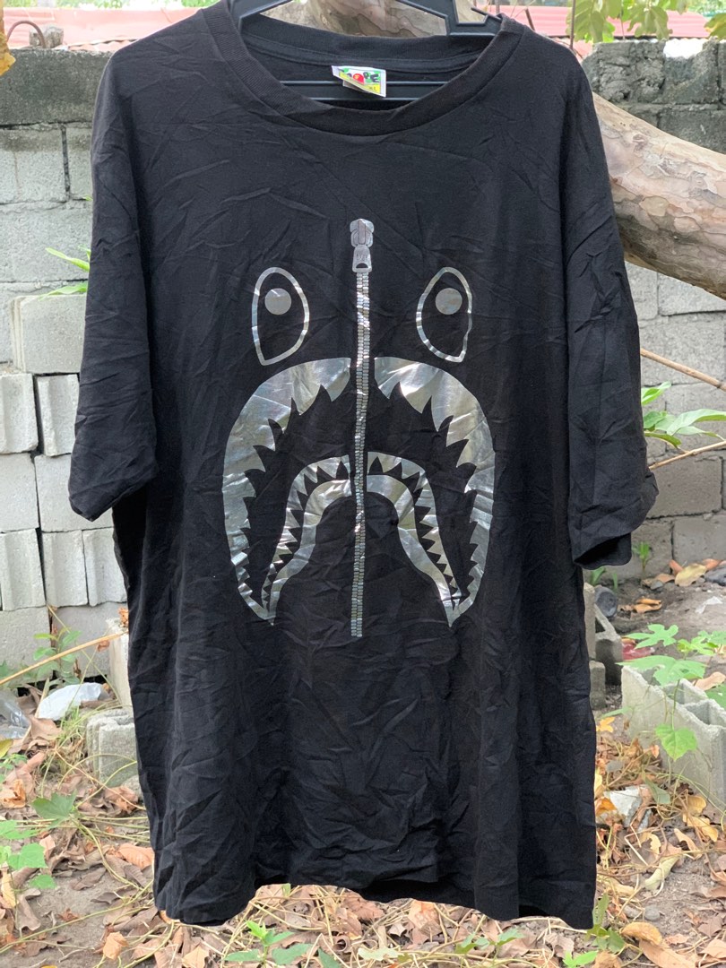 Bape shark, Men's Fashion, Tops & Sets, Tshirts & Polo Shirts on Carousell