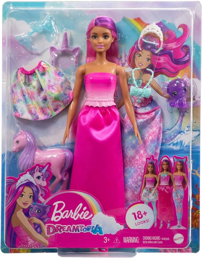 Barbie Doll Mermaid Toys Barbie Clothes and Accessories Fantasy