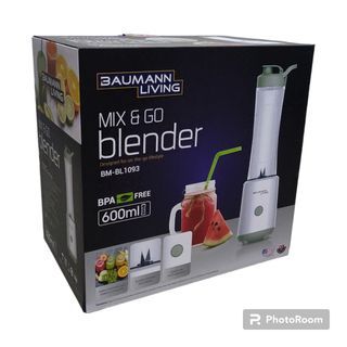 Baumann Living Mix & Go Blender 600mL