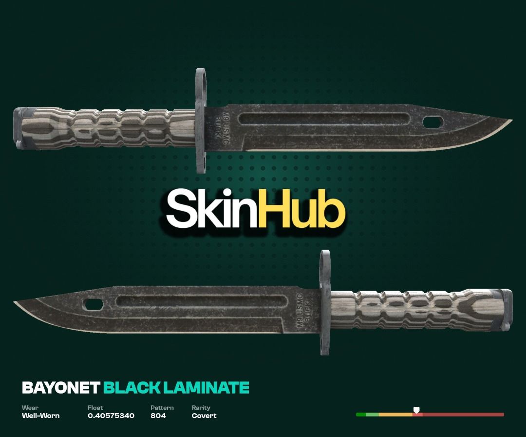 All Black Laminate Skins - CS2 Stash