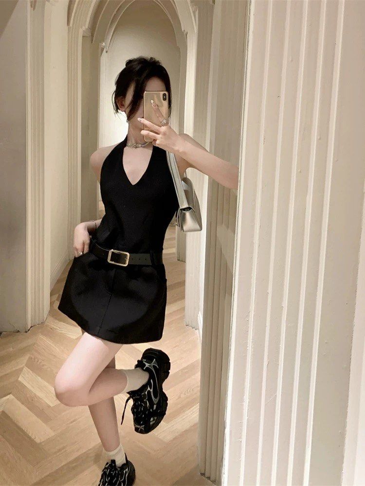 Black jumpsuits Women s Fashion Dresses Sets Jumpsuits on
