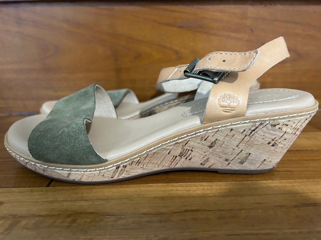 BN Timberland Wedge Sandals US6