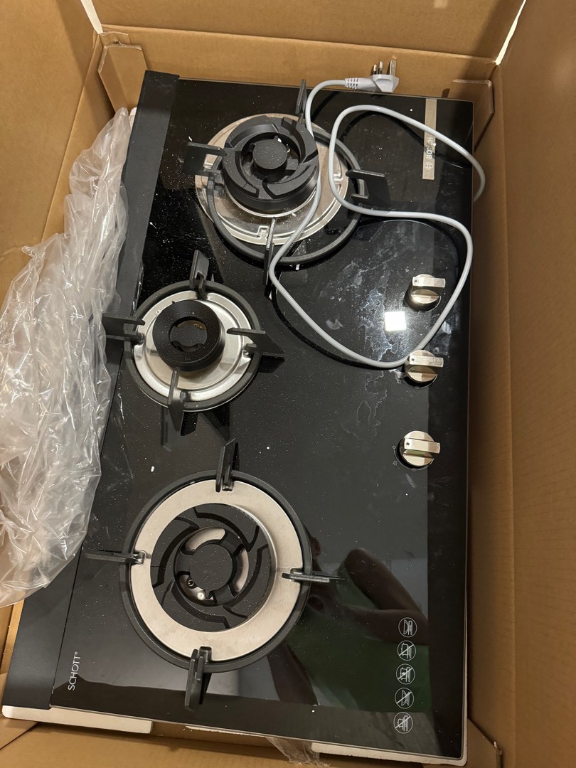 Bosch Gas Hob (PUB) PMD83D31AF, TV & Home Appliances, Kitchen