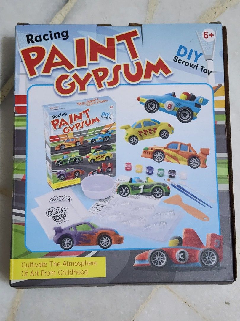 Gypsum Painting Kit Arts And Crafts For Kids Ages 3 5 6 8 8 12 Diy Scrawl  Toys Stem Projects For Boys Girls Birthday Christmas Gifts Paint Your Own  Ceramic Magnets, Discounts For Everyone