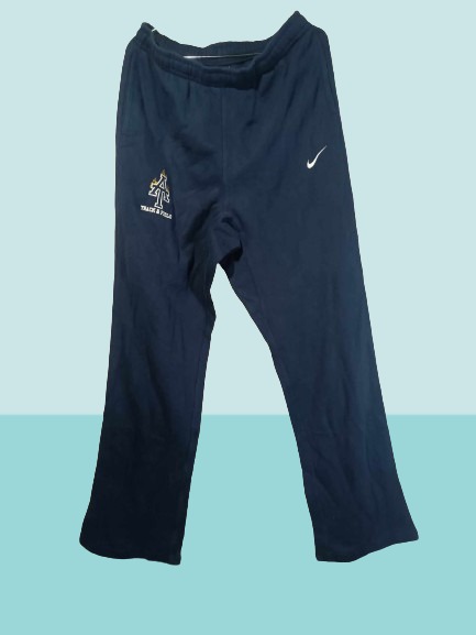 Branded Navy-blue sweatpants., Men's Fashion, Bottoms, Joggers on Carousell