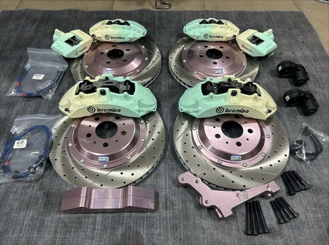 Brembo brake calipers, genuine Brembo disassembly parts, large six sets