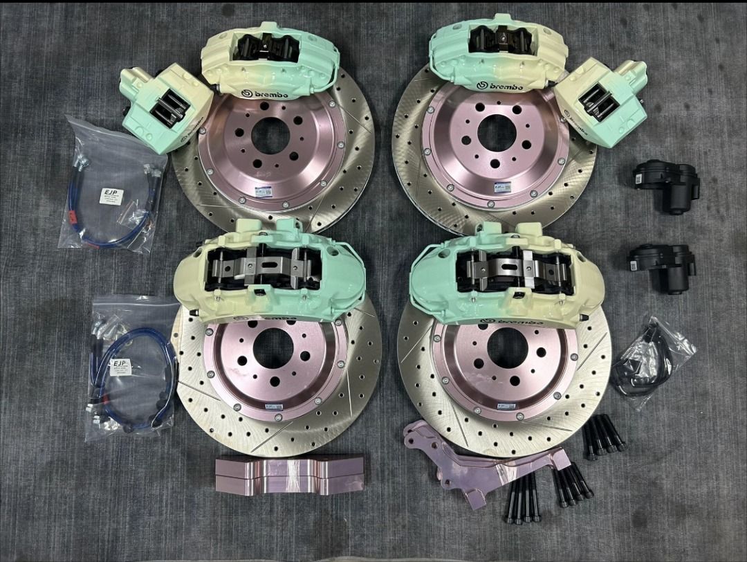 Brembo brake calipers, genuine Brembo disassembly parts, large six sets