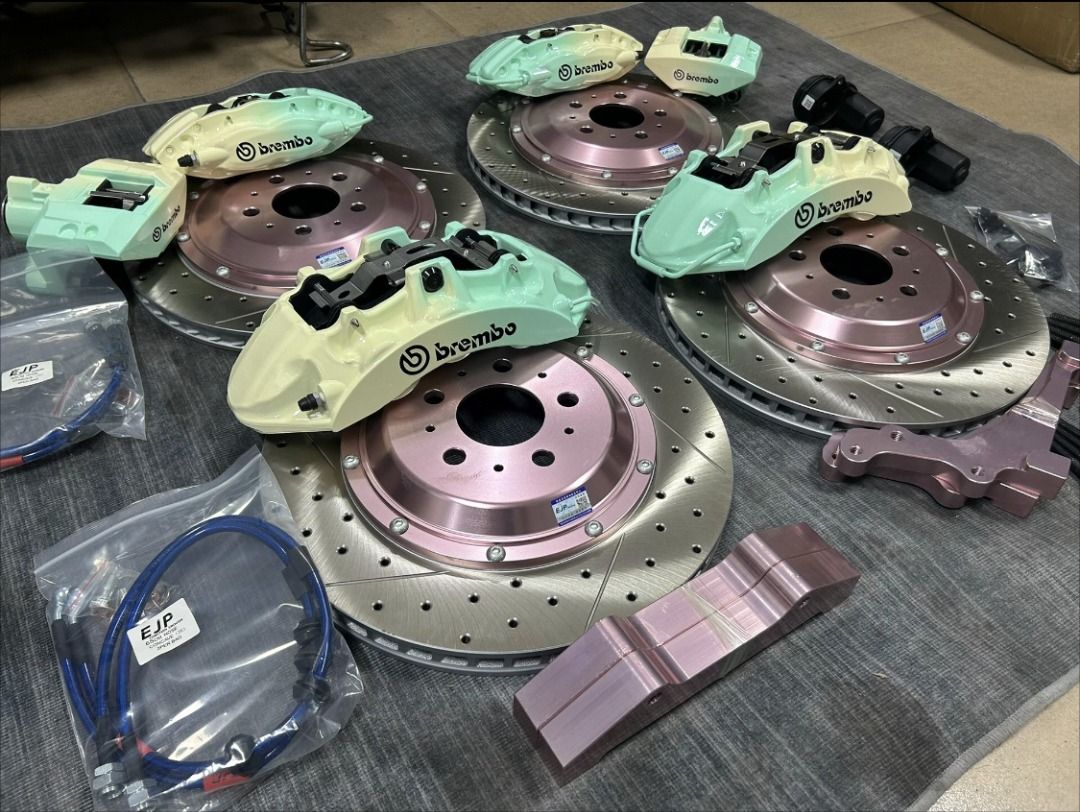 Brembo brake calipers, genuine Brembo disassembly parts, large six sets