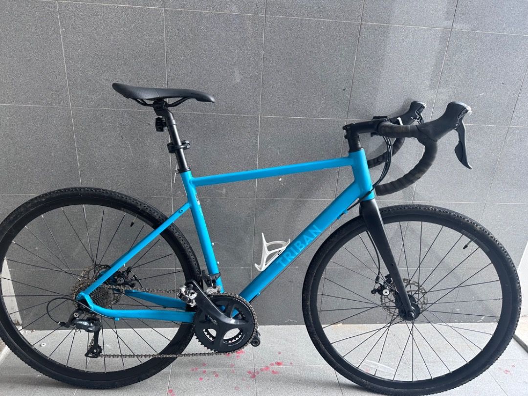 Triban rc 500 disc road bike deals