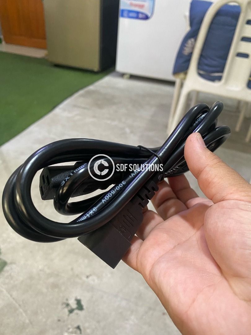 C14 to C13 Extension Cord (Category: Cables & Adaptors) located in Manila. Submitted by sdfsolutions (Listing ID 1274465354, Image 3). Description: Item type: IEC C14 Male To C13 Female Main Power Extension Cord Female Connector: C13 Male Connector C14 Cord in H05VV-F 3x0.75mm. 10A / 250V Connectors Plug: IEC 320 C14 male plug Tags: c13 c14 power cord Reverse iec iec c13 iec c14 c13 to c14 c14 to c13 .