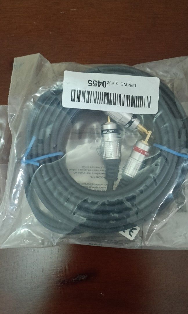 Cable compatible (Category: Portable Audio Accessories) located in Singapore. Submitted by productseller (Listing ID 1274449471, Image 1). Description: for audio transmitter cable.