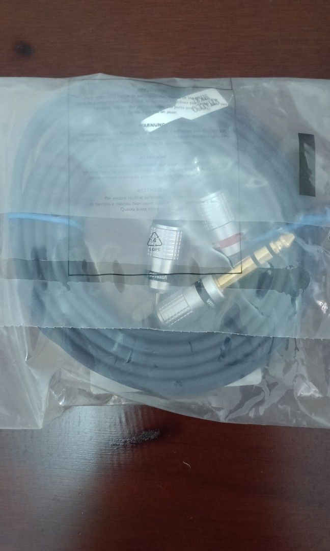 Cable compatible (Category: Portable Audio Accessories) located in Singapore. Submitted by productseller (Listing ID 1274449471, Image 2). Description: for audio transmitter cable.