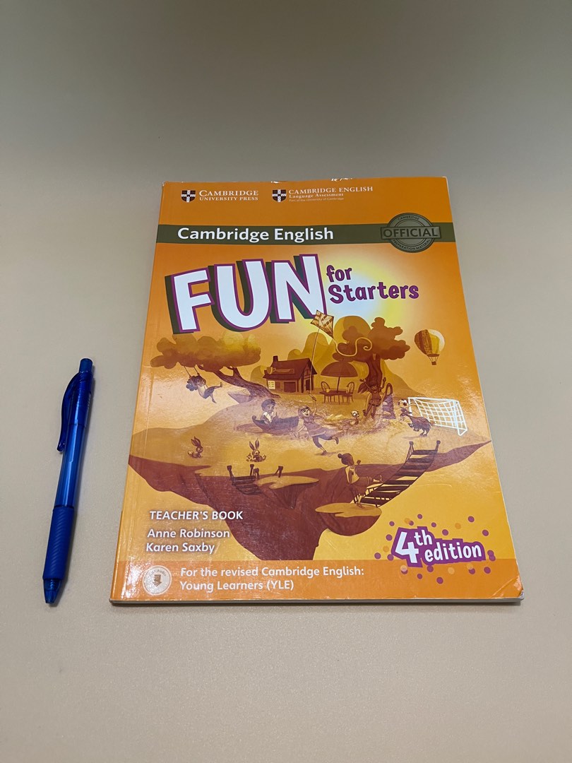 Cambridge English Fun for Starters Teacher’s Book 4th Edition starter