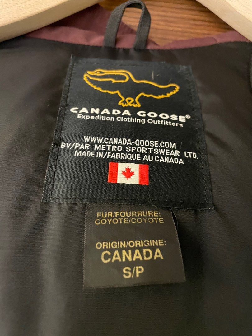 Canada goose expedition shop clothing outfitters tag