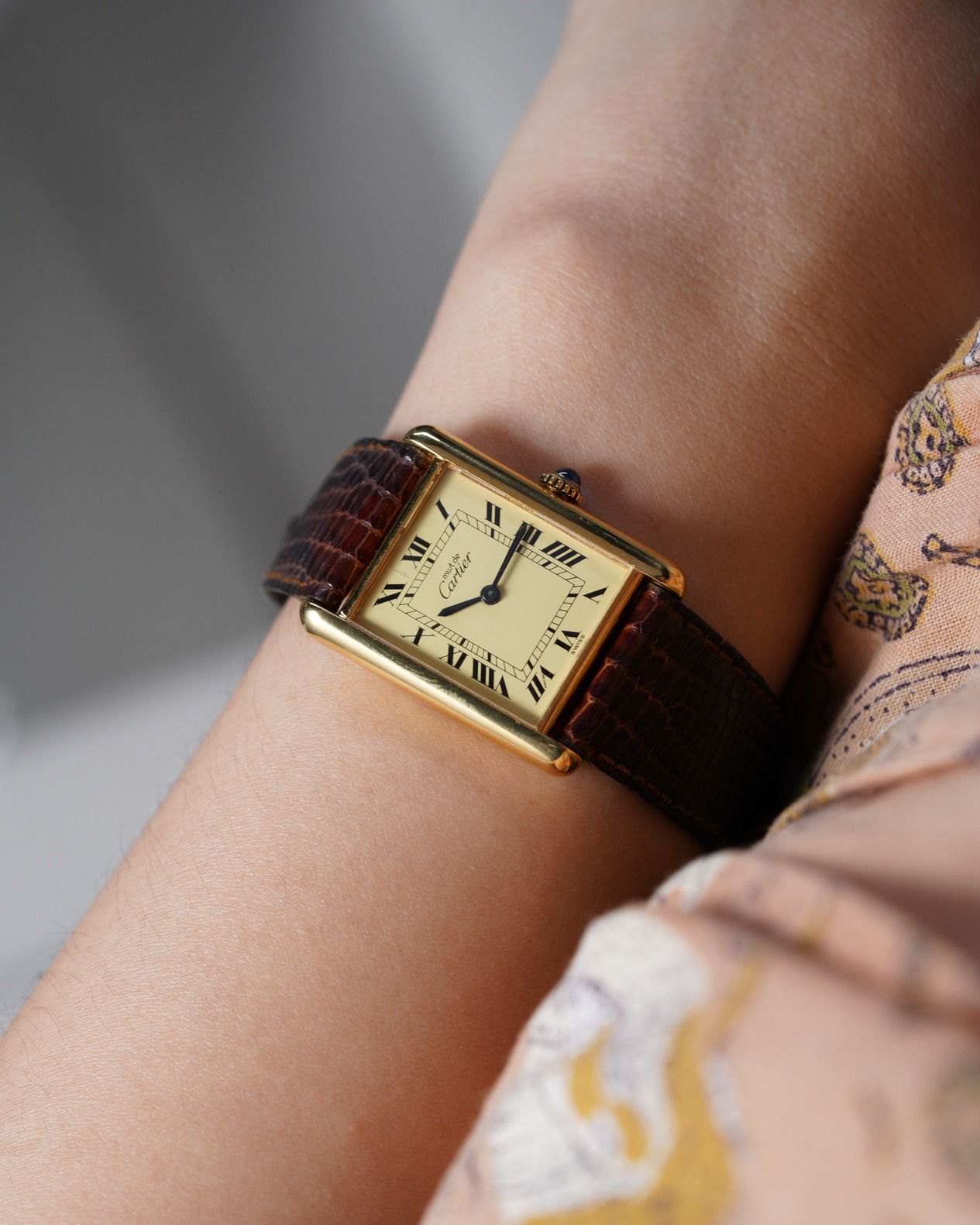 Cartier tank men's size new arrivals