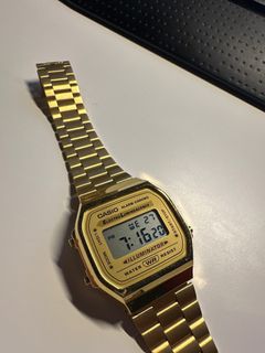 Casio a168 mirror best sale