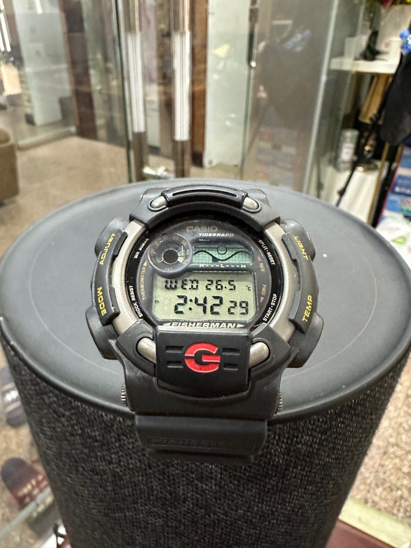 Casio DW 8600 back titanium made in Japan
