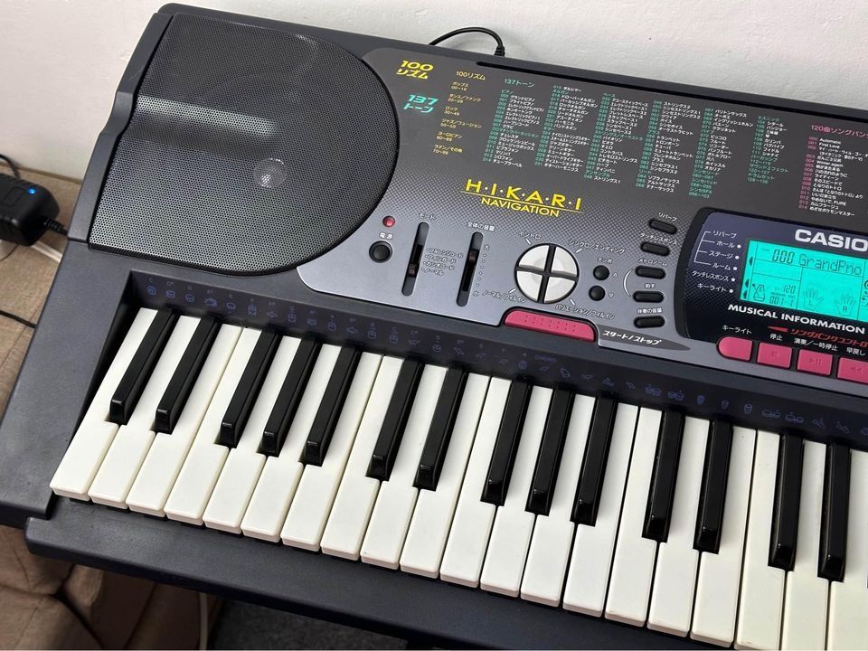 Casio LK60 Piano Keyboard Organ 61 Keys Touch Response, Hobbies & Toys