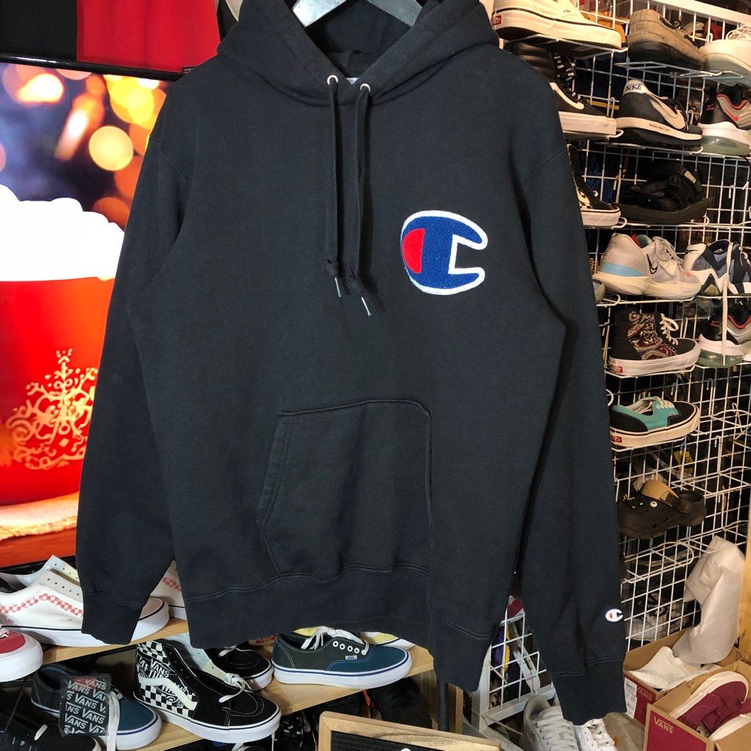 Champion sweater big logo 94 hotsell