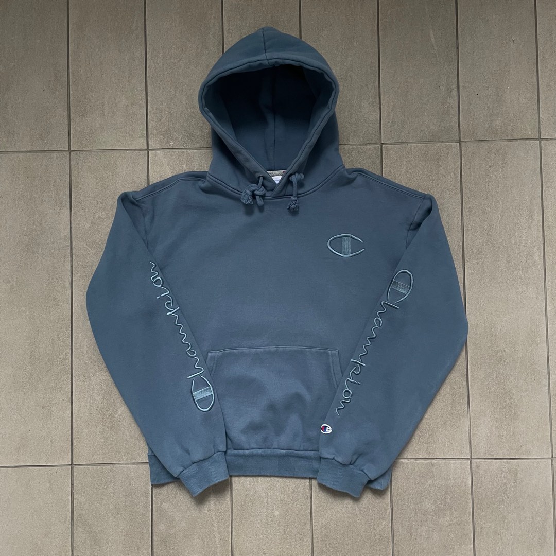 Champion Embroidered Hoodie Pullover Men s Fashion Tops Sets