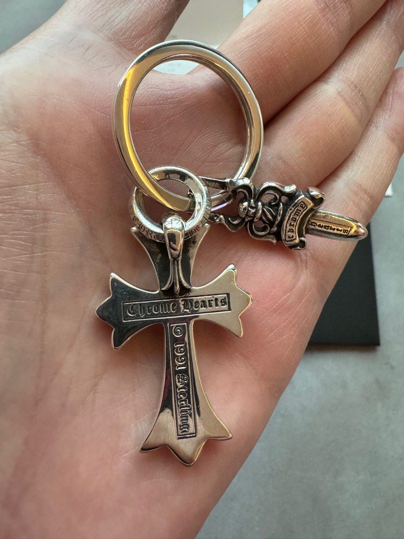 Chrome hearts keychain Carousell
